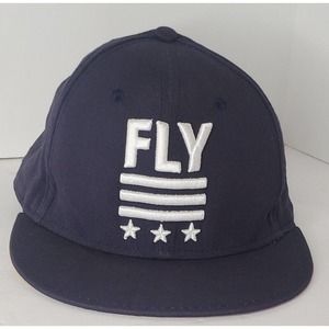 Born Fly Navy Blue Snapback Hat Cap